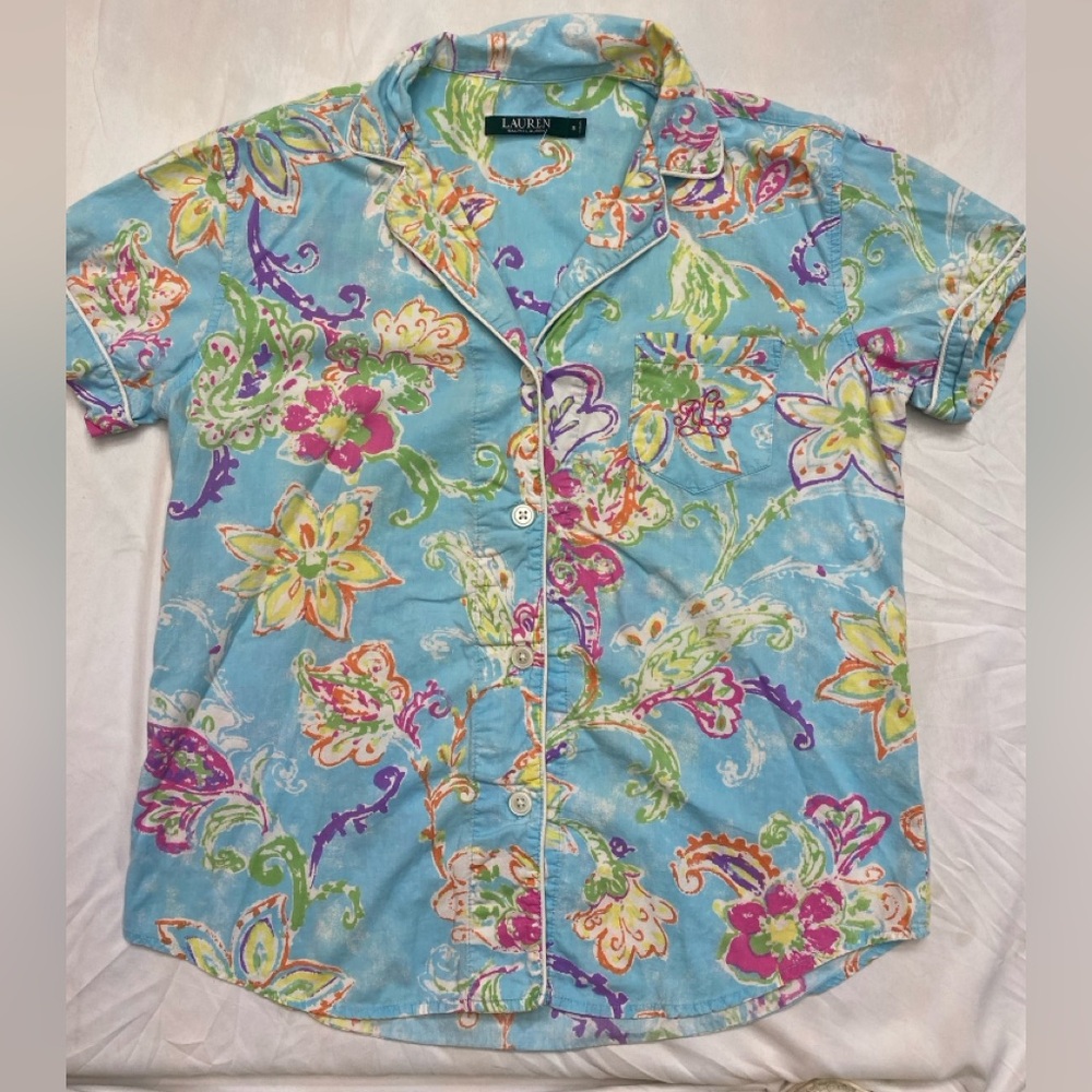 Small Ralph Lauren Multicolor Patterned Set - image 2